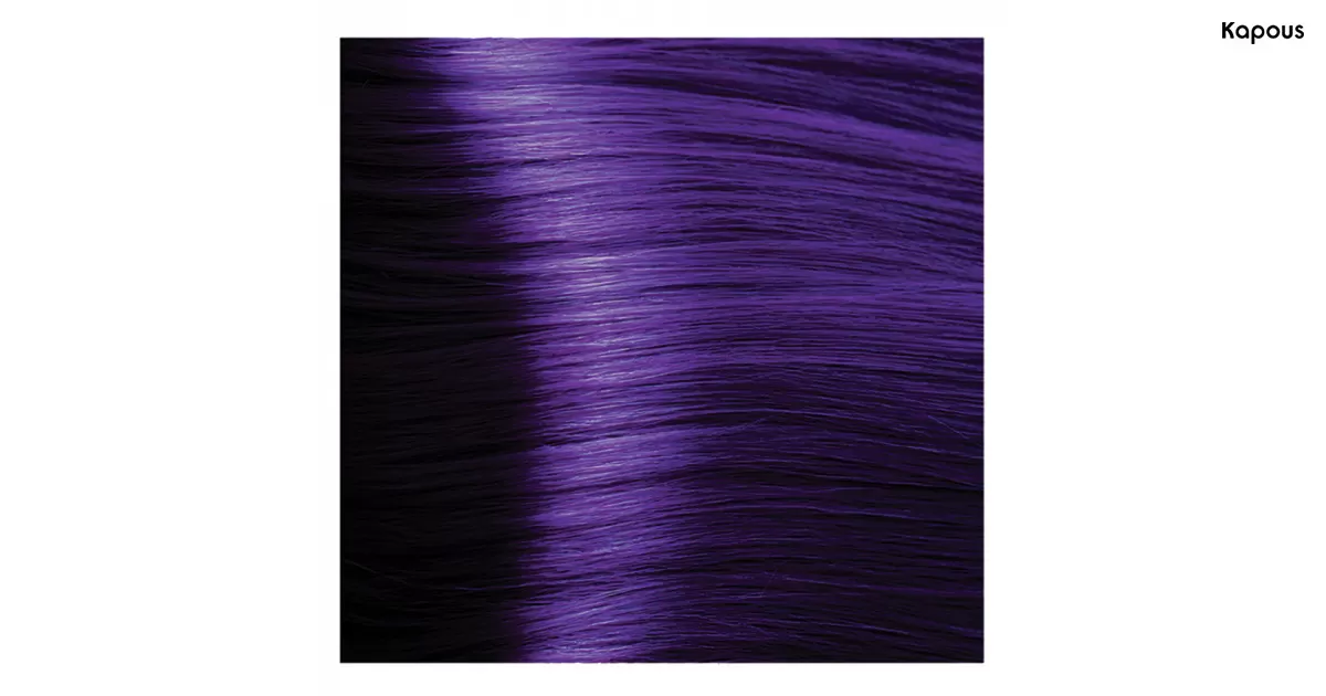 Как удалить фиолетовый корректор с волос
